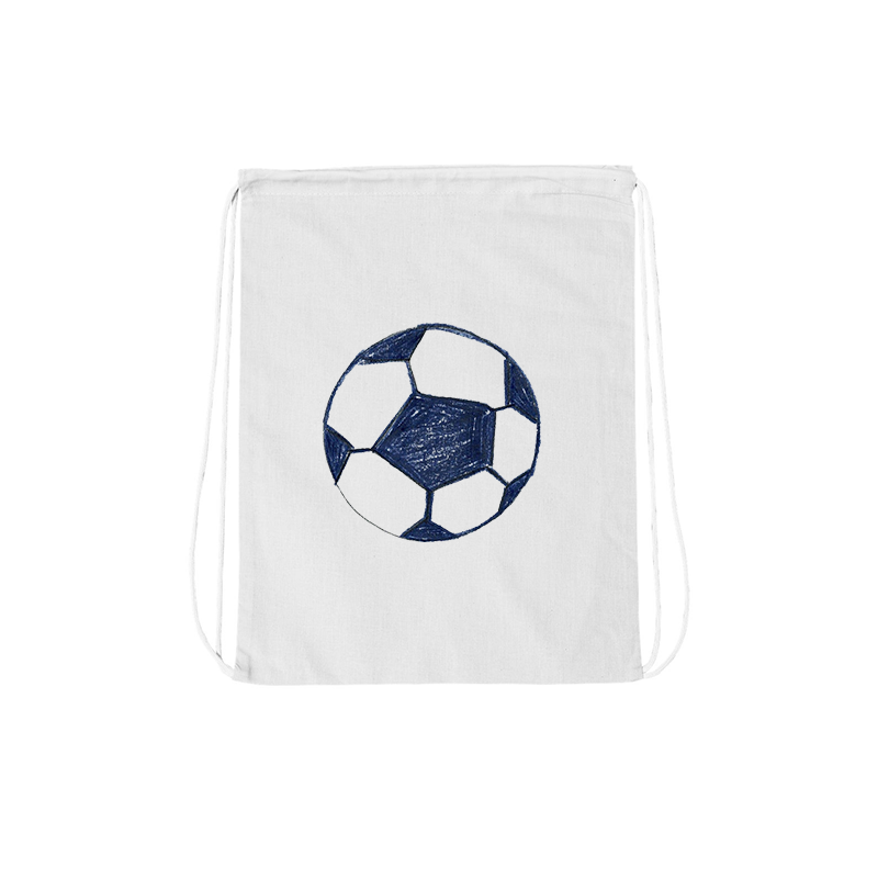 Celine Heffron Soccer Drawstring Bag