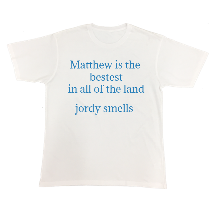 Customize Your Own T-shirt