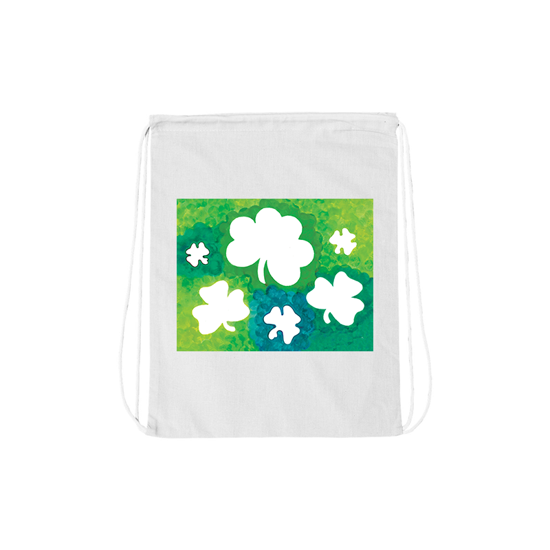 Carl Martin Shamrock Drawstring Bag