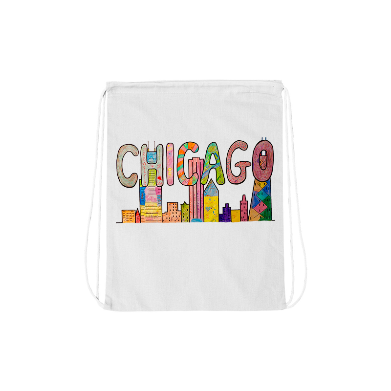 Camp PALS Chicago Drawstring Bag