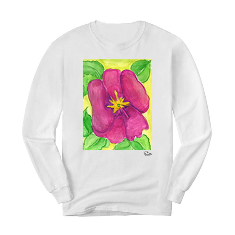 Estella Levin Pink Flower Long Sleeve