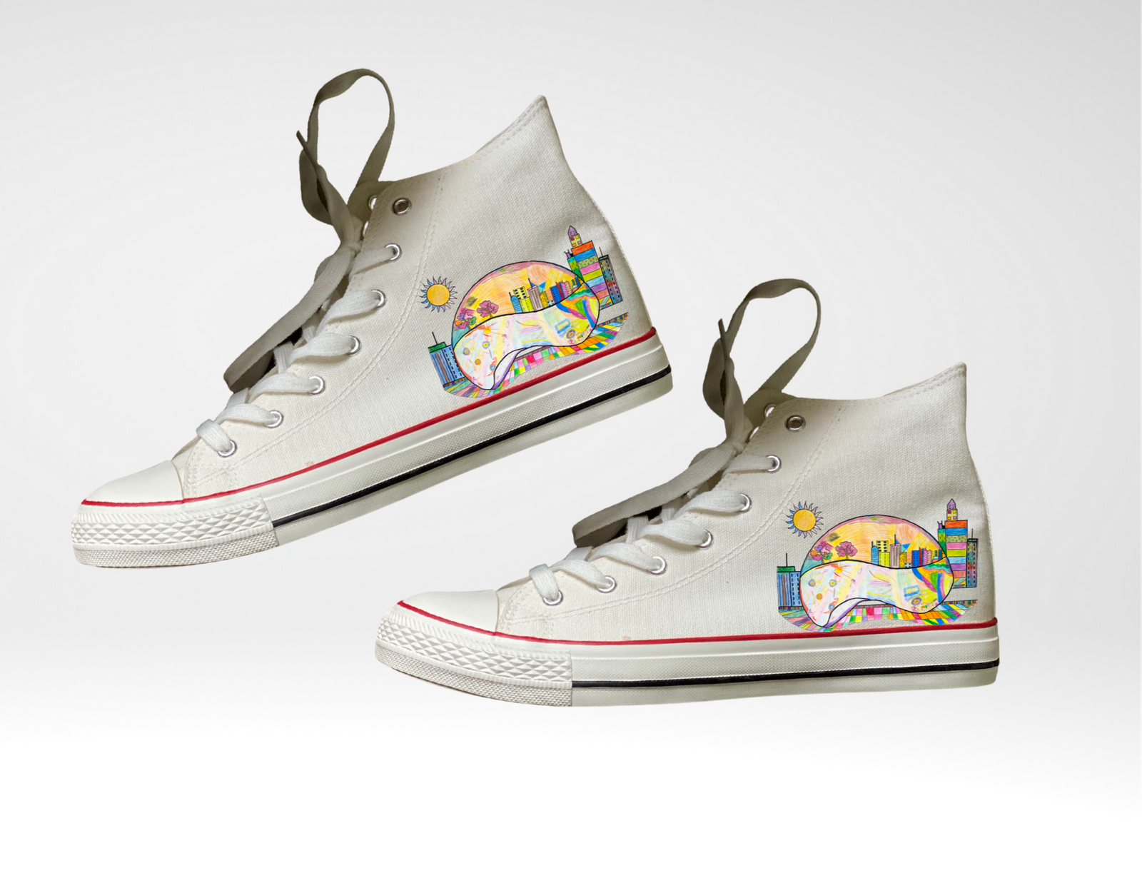 Camp PALS Chicago 2021 Hi Top Soles