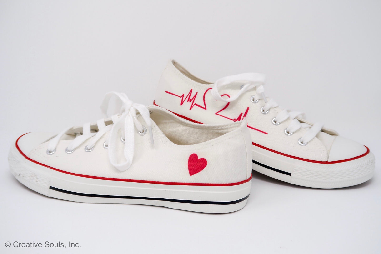 Heart Beat Low Top Soles