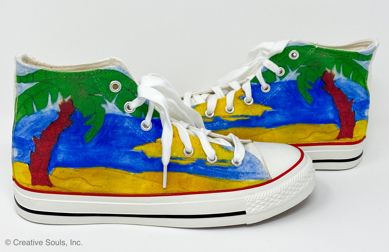 Noah Bronfeld Sunset Hi Top Soles