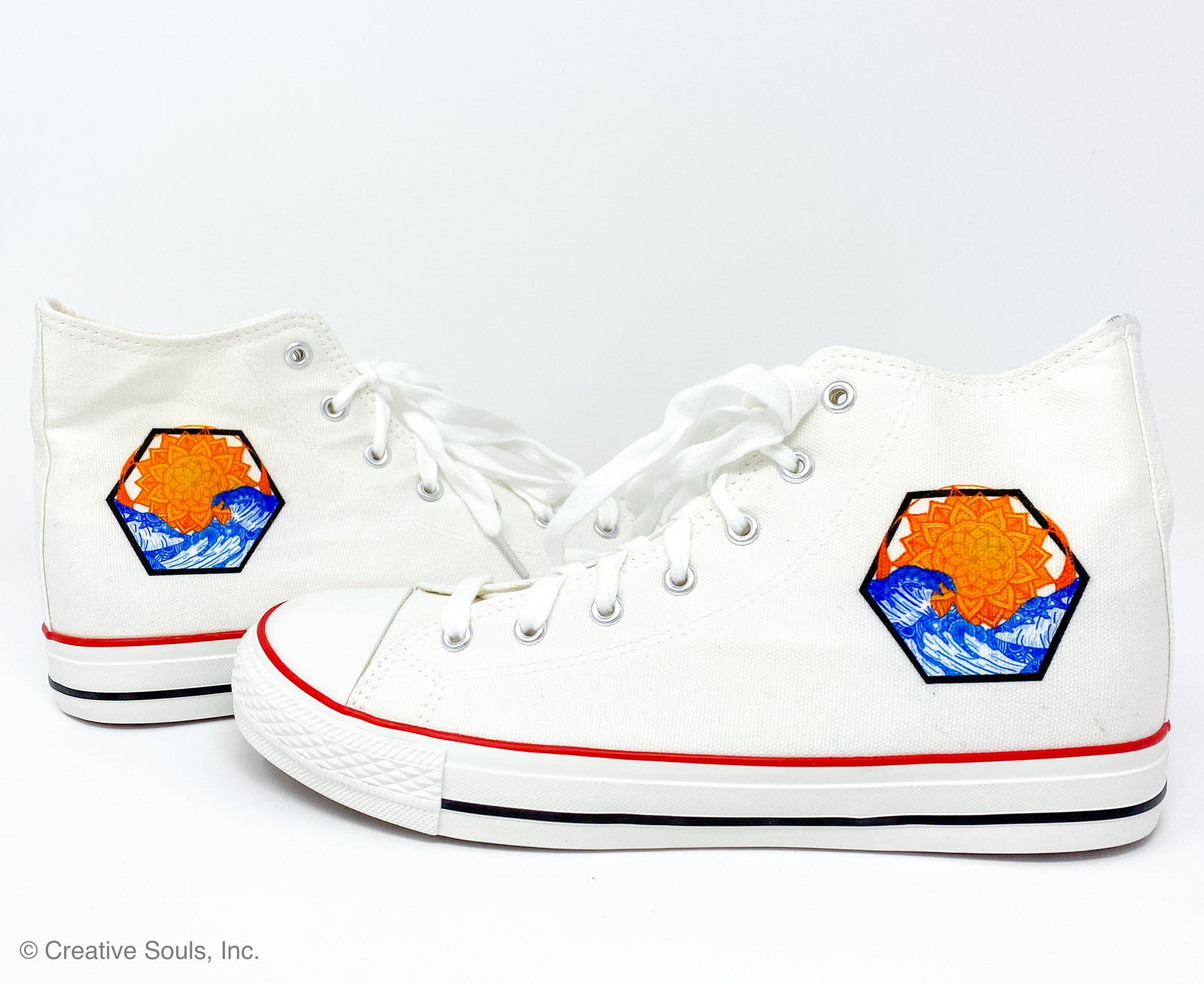 Natalia Villegas Wave Hi Top Soles