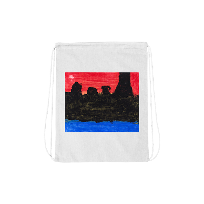 Jacob Spenadel Sunset Drawstring Bag