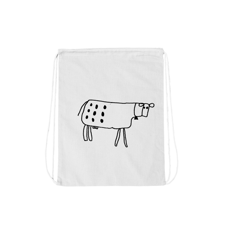Joe Wilson Moo Drawstring Bag