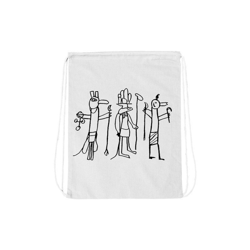 Joe Wilson Tribal Drawstring Bag